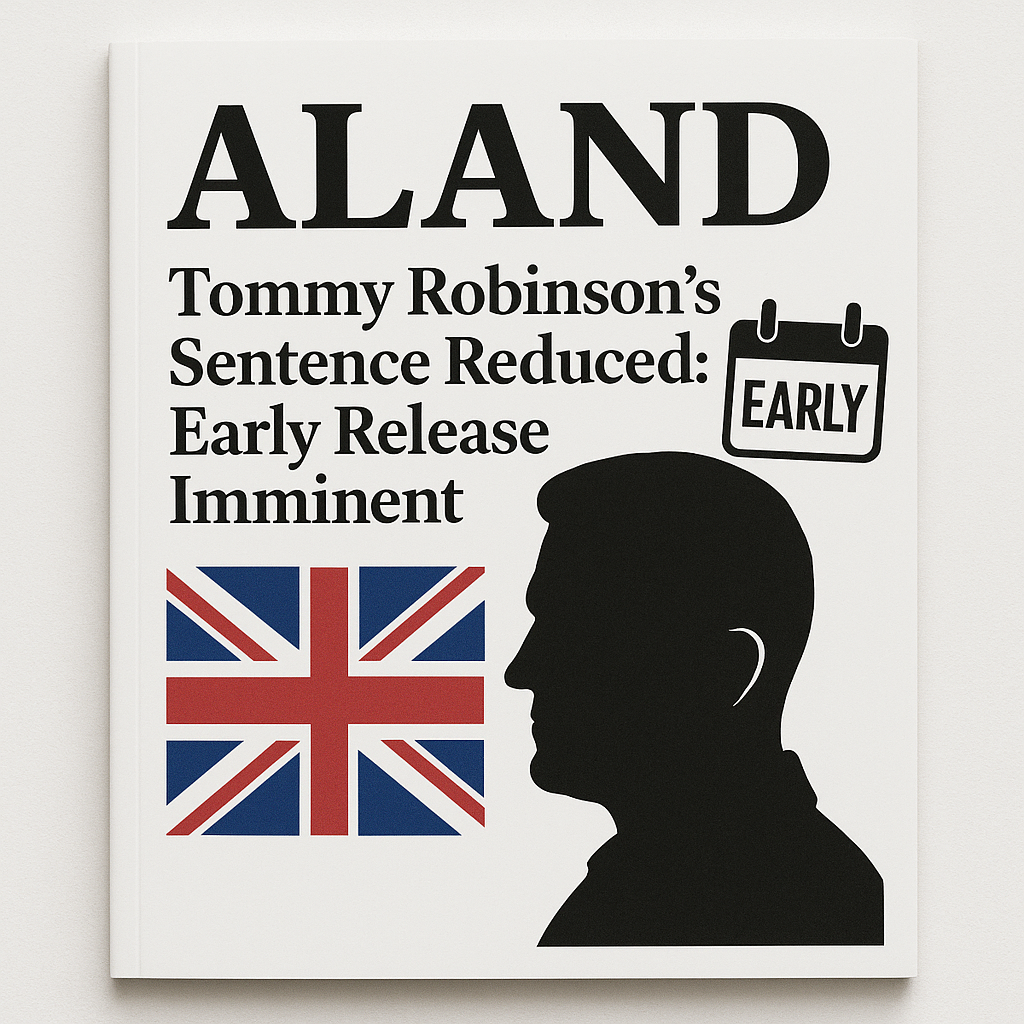 Tommy Robinson to Be Released Early from Prison